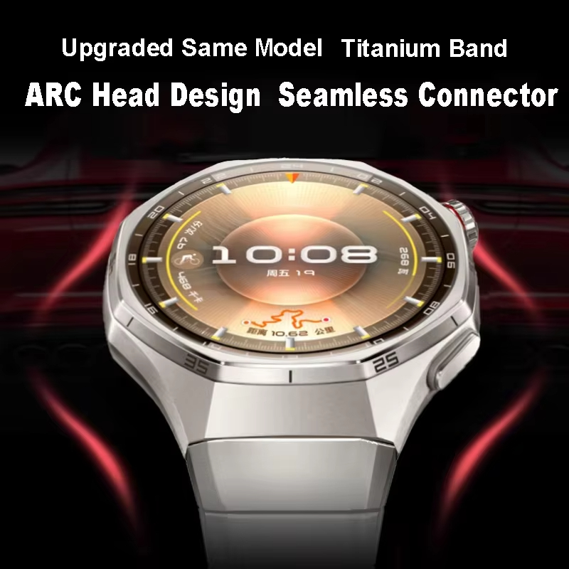 Titan Smartwatch Accessories - Pulseira de Metal de Luxo para