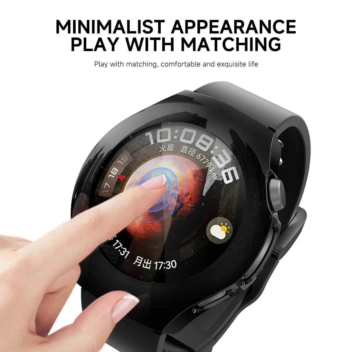 Capa para huawei relógio gt 5  - Titan Smartwatch Accessories avaliação e preço